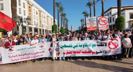 المبادرة المغربية للدعم والنصرة تستنكر تمادي المسؤولين في السقوط في مستنقع التطبيع الشامل